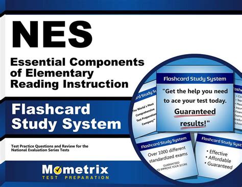 NES Essential Components of Elementary Reading Instruction Flashcard ...