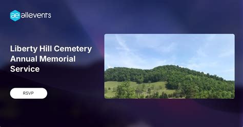 Liberty Hill Cemetery Annual Memorial Service, Liberty Hill Cemetery ...