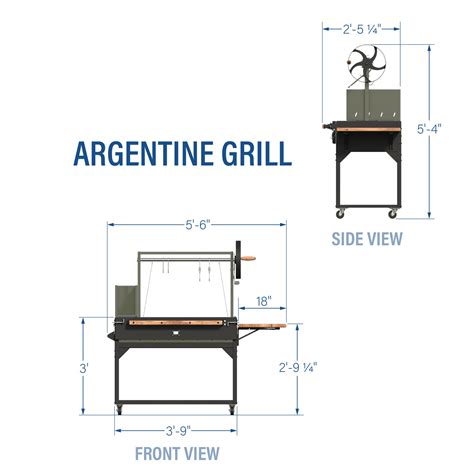 Premium Argentine/Santa Maria BBQ Grill