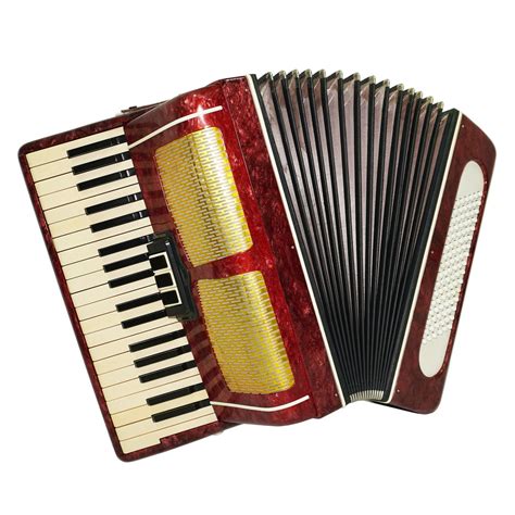 Vintage Piano Accordion Vesnyanka Made in Ukraine 96 Bass Buttons, New ...