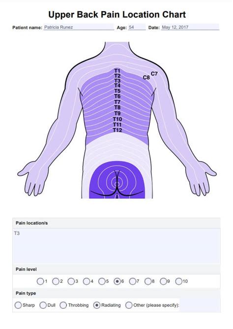 Image result for Lower Back Pain Chart