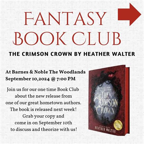 Meet Heather Walter at Barnes & Noble The Woodlands, Barnes & Nobles ...