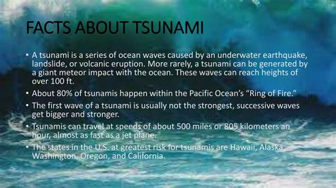 Tsunami | PPTX