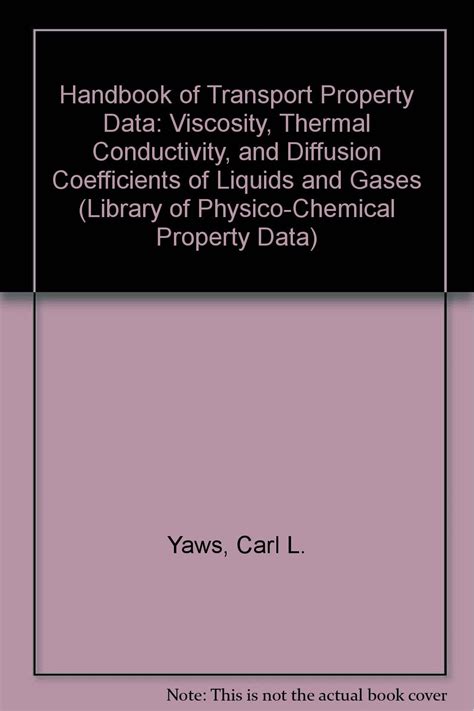 Buy Handbook of Transport Property Data: Viscosity, Thermal ...