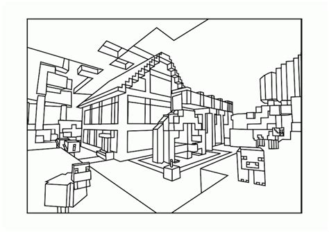 Minecraft Free Printable Coloring Pages
