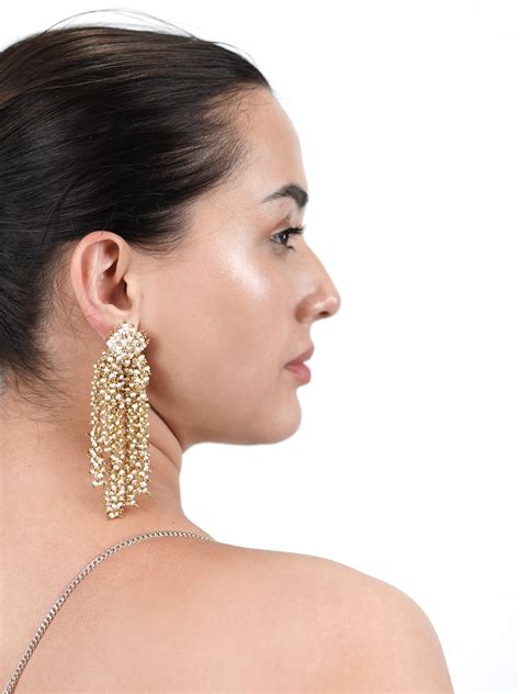 Glimmering Gold Earrings – House of D’oro