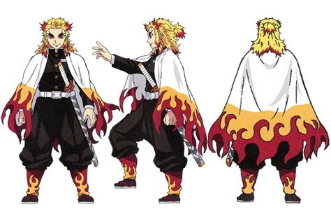 Kyojuro Rengoku | キャラクターデザイン, 作画, れんごくきょうじゅろう