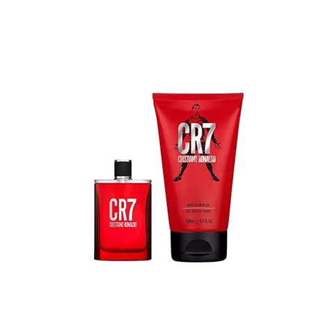 CR7 CRISTIANO RONALDO Men Red Gift Set (Eau De Floral Spray Toilette ...