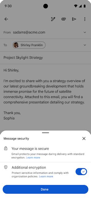 Gmail End-to-End Encryption for Android & iOS | Google Mobile Update