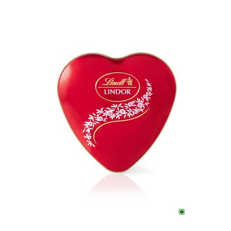 Lindt Lindor Armour Heart Milk Truffle Box 62.5g – Cococart India
