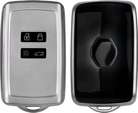JVCV® Soft Matte Finish TPU Key Cover Compatible with Renault Kiger ...