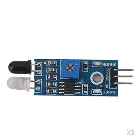 Banggood 2x3. 3- 5V Digital Infrared Obstacle Avoidance Tracking Sensor ...