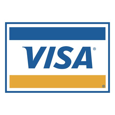 Visa Card Logo, Digital Wallet Sign, Banking Badge, Credit Card Mark ...