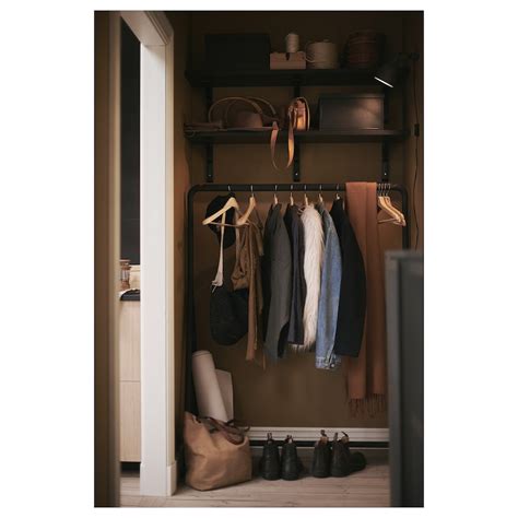 TURBO clothes rack, in/outdoor/black, 117x59 cm (461/8x231/4") - IKEA