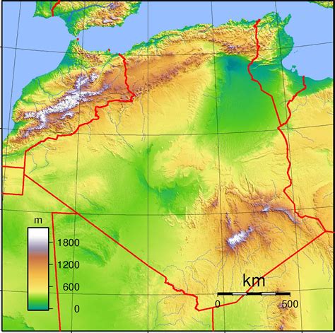 A Collection of Algeria Maps: Exploring a North African Gem via Maps - Guide of the World