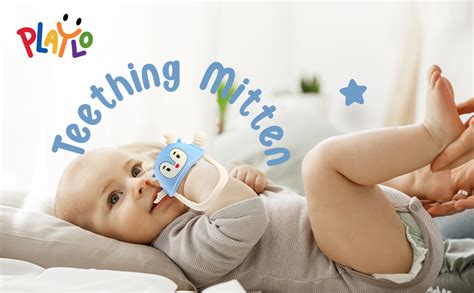 Buy Playlo Silicone Reindeer Teether | Teething Toys for 3+ Months ...