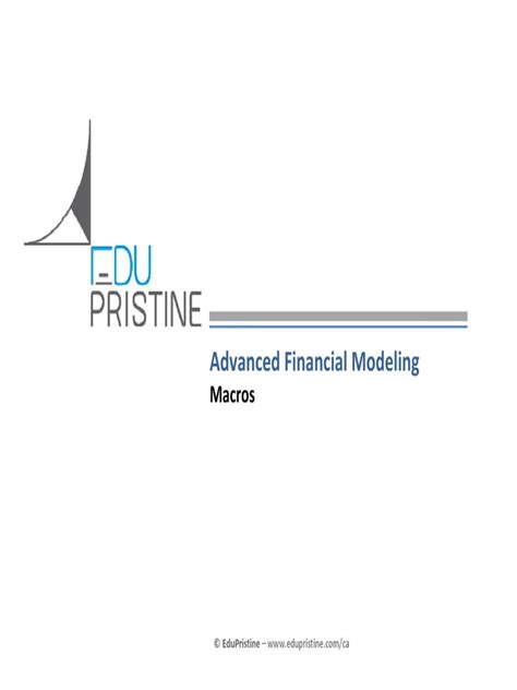 Financial Modeling VBA Class 的图像结果