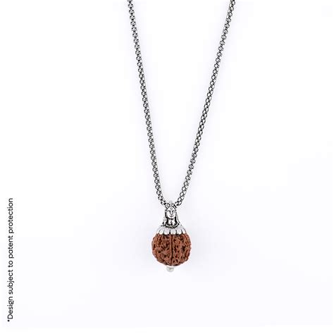 Adiyogi Pendant (6 Mukhi Nepali Rudraksha) – Prinjal Jewels