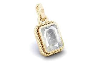 Anuj Sales 11.25 Ratti 10.00 Carat White Sapphire Pendant Original ...