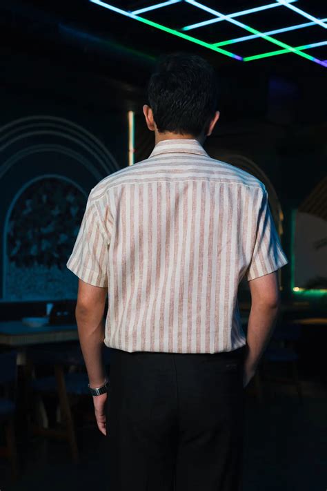 Professional Overthinker Embroidered Linen Shirt – JAVINISHKA