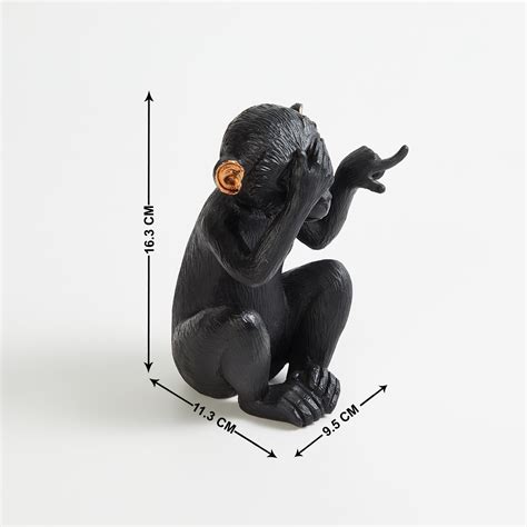 Buy Splendid Polyresin Monkey Figurine from Home Centre at just INR 999.0