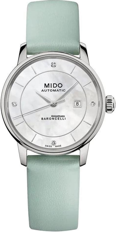 Mido SIGNATURE LADY COLOURS M037.207.16.106.00 Damen Automatikuhr for ...