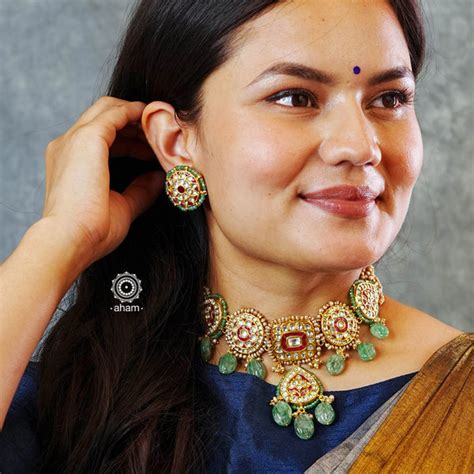 Handcrafted Gold Polish Silver Jewellery Online by Aham – aham ...