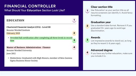Image result for Controller Resume Examples