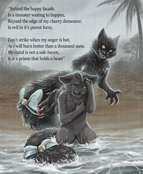 Inner darkness by Tatujapa.deviantart.com on @DeviantArt | Furry quote ...