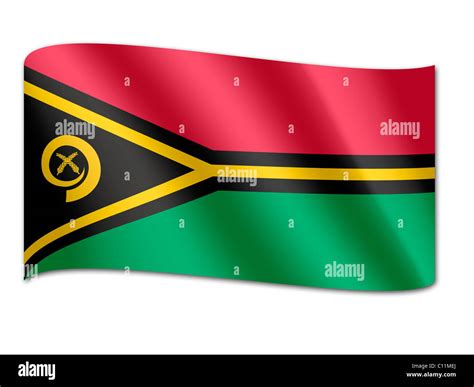 Flag of vanuatu hi-res stock photography and images - Alamy