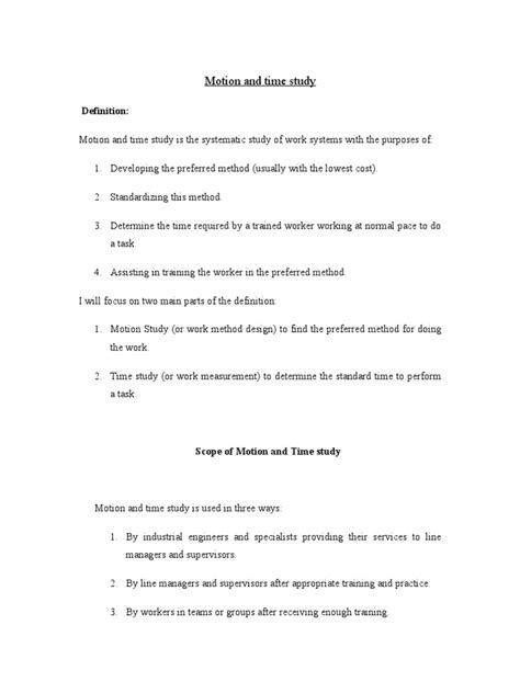 Work Measurement Examples 的图像结果