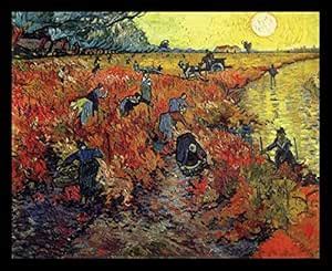 Tallenge Red Vineyards Near Arles by Vincent Van Gogh - Vincent Van ...