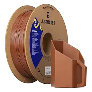 JUSTMAKER PETG Pro (PETG+) 3D Printer Filament , Updated Stronger ...