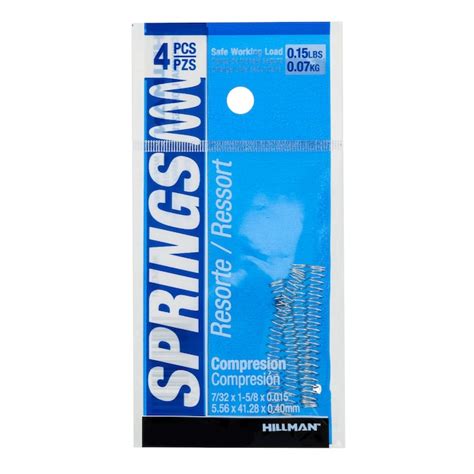 Hillman 1.625-in Zinc-plated Steel Window Screen Springs 543041 at ...