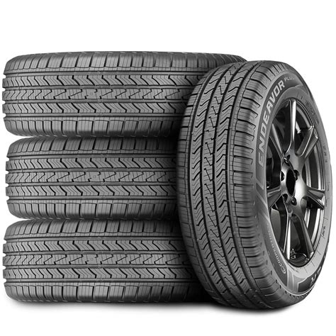 Cooper Endeavor Plus, Set of 4 All Season Tires, 235/60R18 107V XL AS A ...