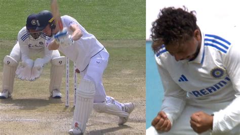 [Watch] Kuldeep Yadav clean-bowls Zak Crawley with a dipping and ...