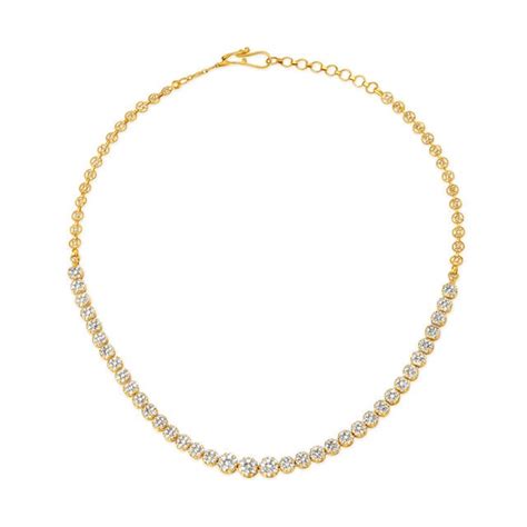 Appealing Oval Shape Gold Necklace Set With Subtle Floral Motif