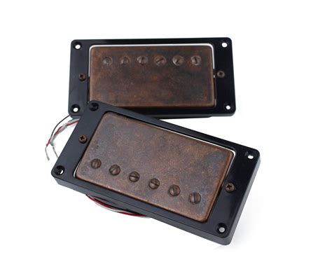 Guyker Guitar Humbucker Pickups Set Double Coil Neck And Bridge ...