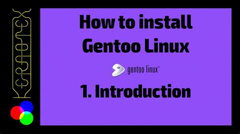 Image result for Gentoo Linux Install Guide