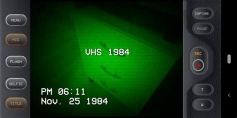 Con l'app 1984 Cam i vostri video sembreranno realizzati 30 anni fa in VHS