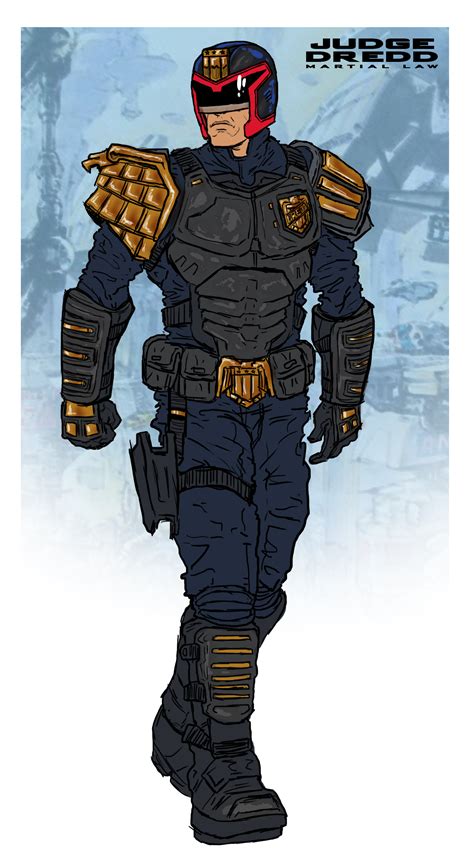 Judge Dredd Redesign by NiteOwl94 on DeviantArt | Judge dredd comic ...