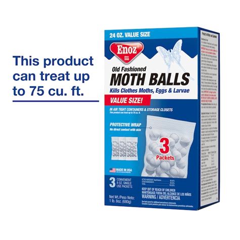 Enoz 24-oz Old Fashioned Moth Balls Plants and Garden Indoor Pouch E68 ...
