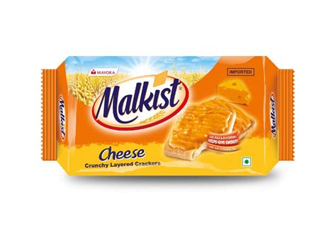 Malkist Cheese Flavoured Crunchy Layered Crackers