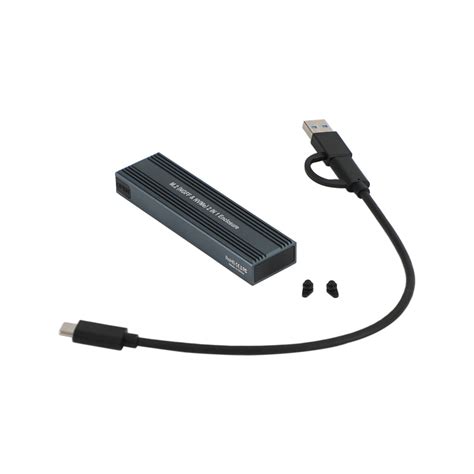 M.2 NVME SSD To USB 3.1 Hard Drive Enclosure Dual | Ubuy India