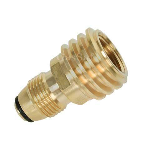 Buy GasSaf Universal Propane Tank Adapter Converts POL LP Tank Service ...