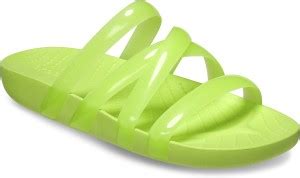 CROCS Women Green Flats - Buy CROCS Women Green Flats Online at Best ...