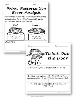 Image result for Prime Factorization Tutorial Lesson