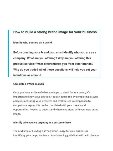 Image result for Creating a Brand Image Example