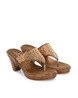 Buy Copper Heeled Sandals for Women by Gardin Online | Ajio.com
