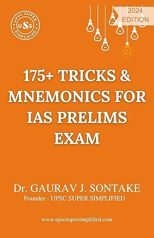 175+ TRICKS & MNEMONICS FOR IAS PRELIMS EXAM eBook : Sontake, Dr ...